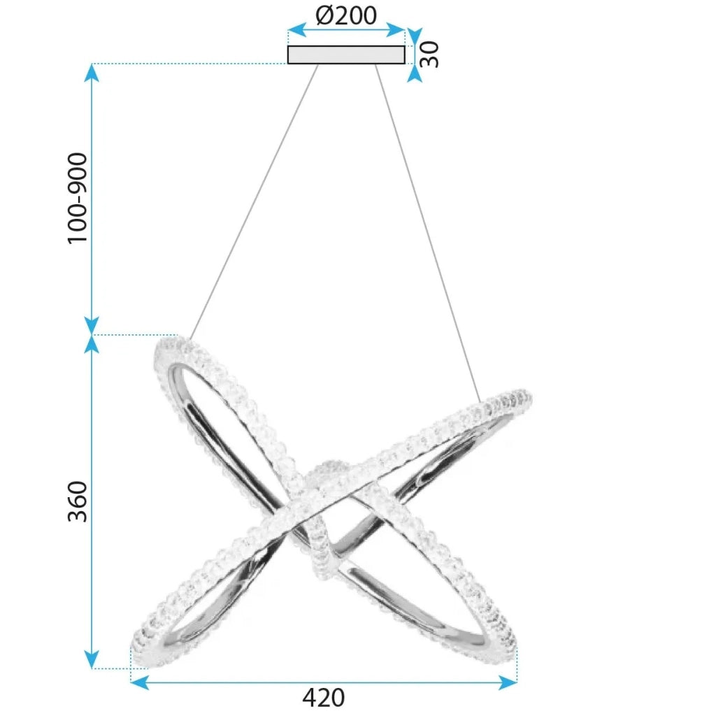 Lampada Led G035-cp Gold