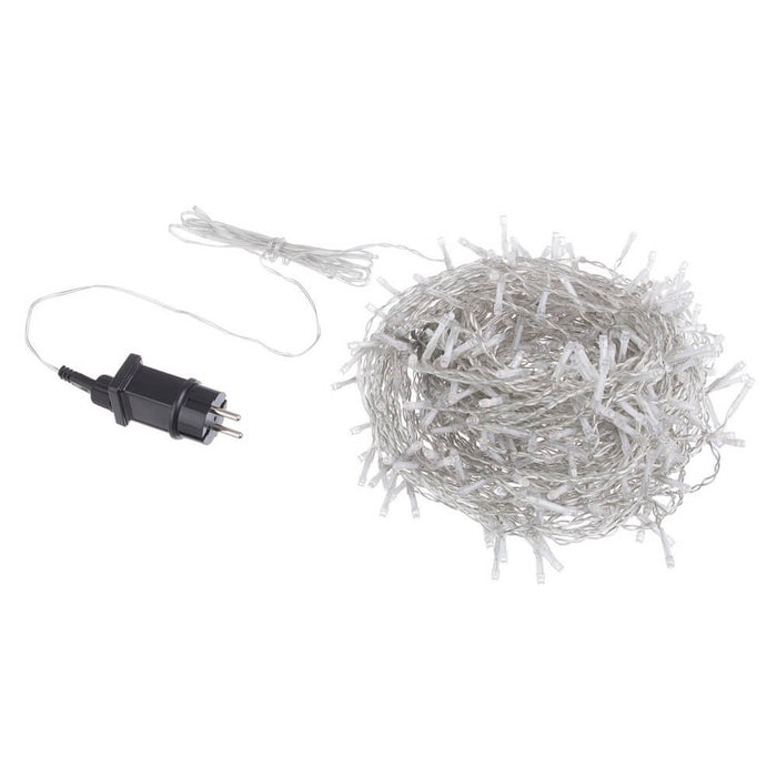 Tenda Luminosa 400 Luci Bianche 5mm Dimensioni 4x1m IP44 (6 Pezzi)