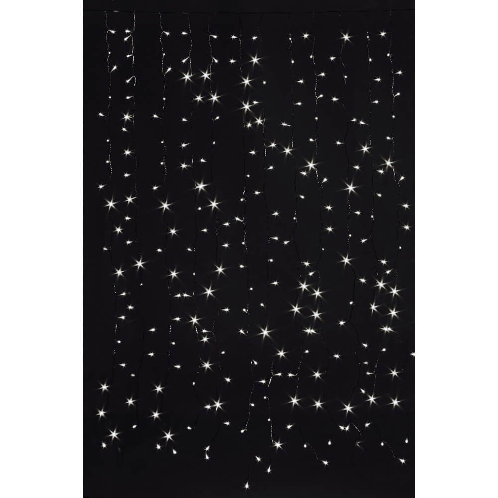 Tenda Luminosa 400 Luci Bianche 5mm Dimensioni 2x2m IP44 (6 Pezzi)