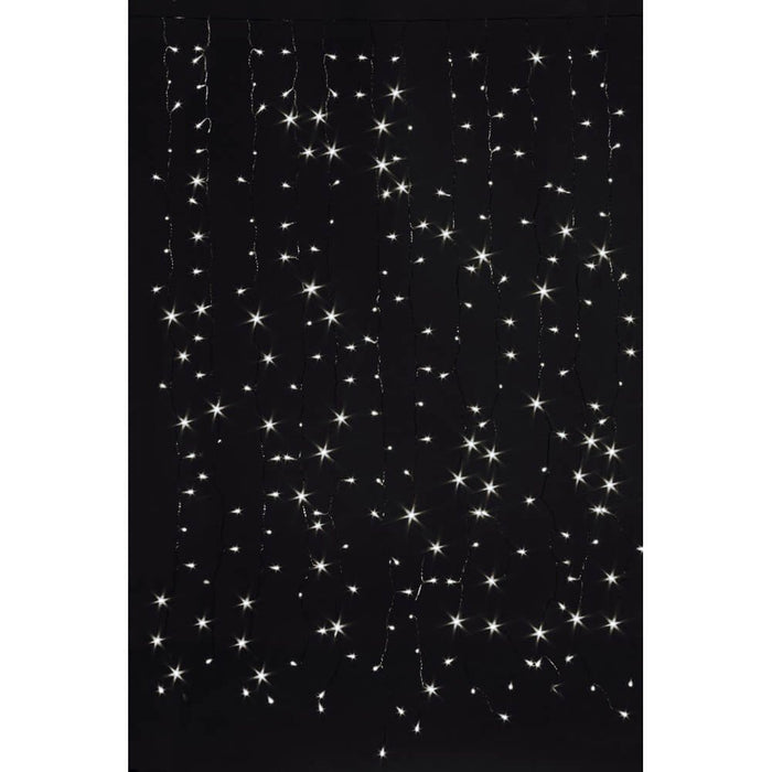 Tenda Luminosa 400 Luci Bianche 5mm Dimensioni 2x2m IP44 (6 Pezzi)