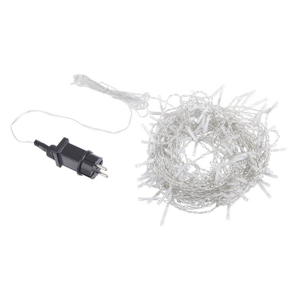 Tenda Luminosa 200 Luci Classiche 5mm Dimensioni 2x1m IP44 (6 Pezzi)