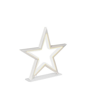 Stella bianca 120 LED classic con base small