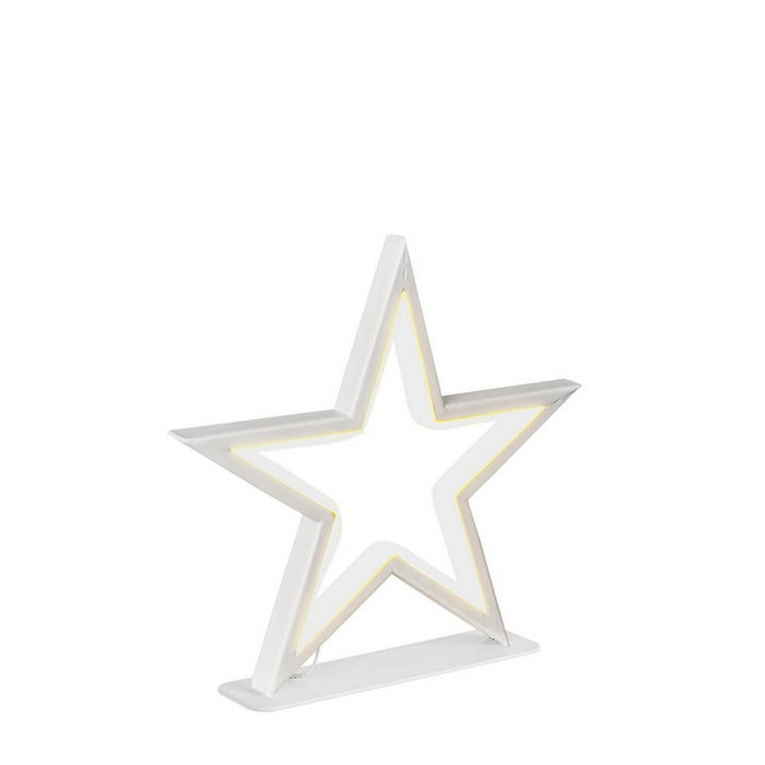 Stella bianca 120 LED classic con base small