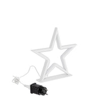 Stella bianca 120 LED classic con base small