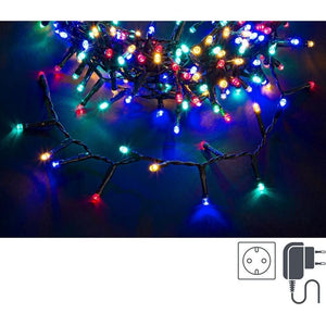 Snake Light 760 LED Multicolore, Filo Verde 5mm, IP44 (6 Pezzi)