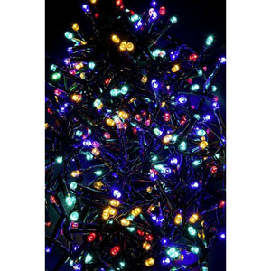 Snake Light 760 LED Multicolore, Filo Verde 5mm, IP44 (6 Pezzi)