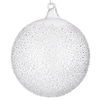 Sfera vetro Saturno verde D150