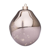 Sfera vetro Organic grigio-trasparente D150 con LED