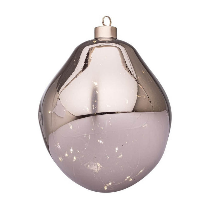 Sfera vetro Organic grigio-trasparente D150 con LED