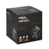 Sfera vetro Organic grigio-trasparente D150 con LED