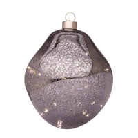 Sfera vetro Organic grigio D150 con LED