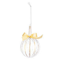 Sfera Verticale Stripe Trasparente Oro-Nero Dimensioni D80 x H13cm (6 Pezzi)