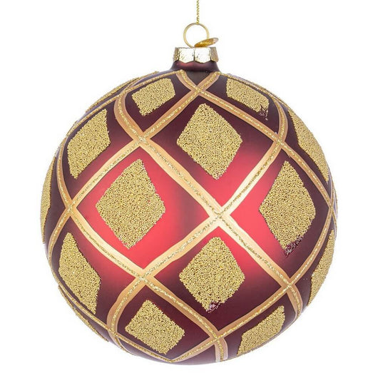 Sfera Verticale Glint Rosso-Oro Diametro 150cm (6 Pezzi)