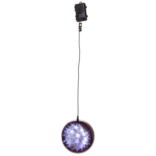 Sfera luminosa decorativa D200 con 36 luci nero