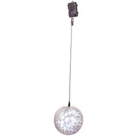Sfera luminosa decorativa D200 con 36 luci bianco