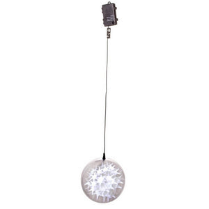 Sfera luminosa decorativa D200 con 36 luci bianco
