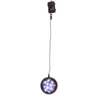 Sfera luminosa decorativa D150 con 24 luci nero