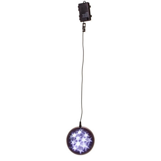 Sfera luminosa decorativa D150 con 24 luci nero