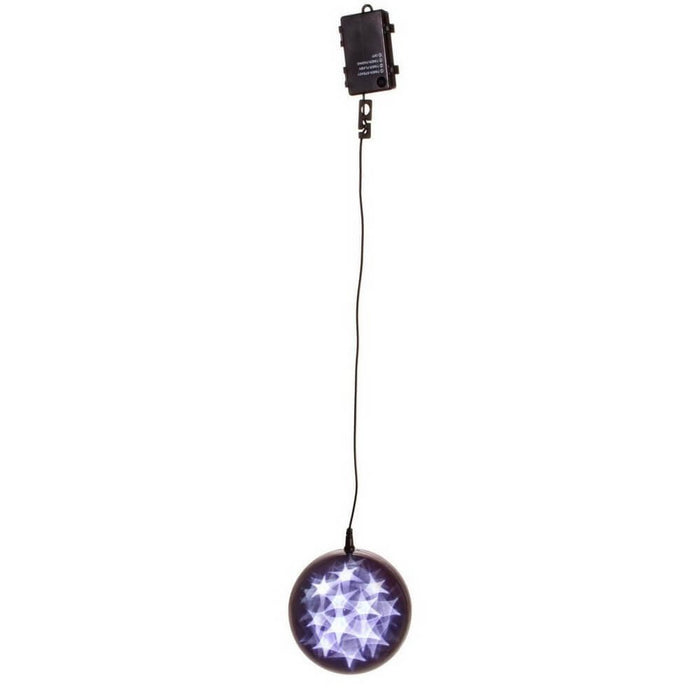 Sfera luminosa decorativa D150 con 24 luci nero