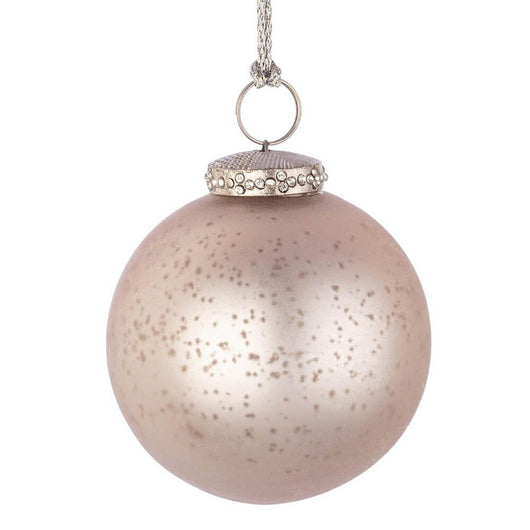 Sfera Elegantia Champagne D80mm (12 Pezzi)