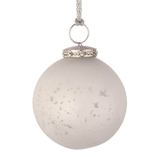 Sfera Elegantia Bianco Opaco D80mm (12 Pezzi)