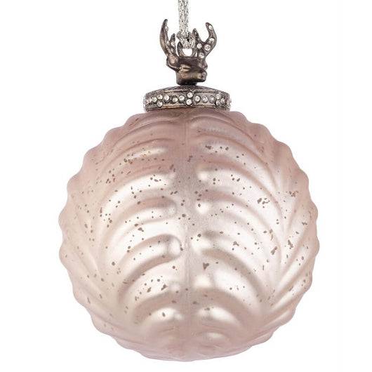 Sfera Decorum Champagne D100mm (12 Pezzi)