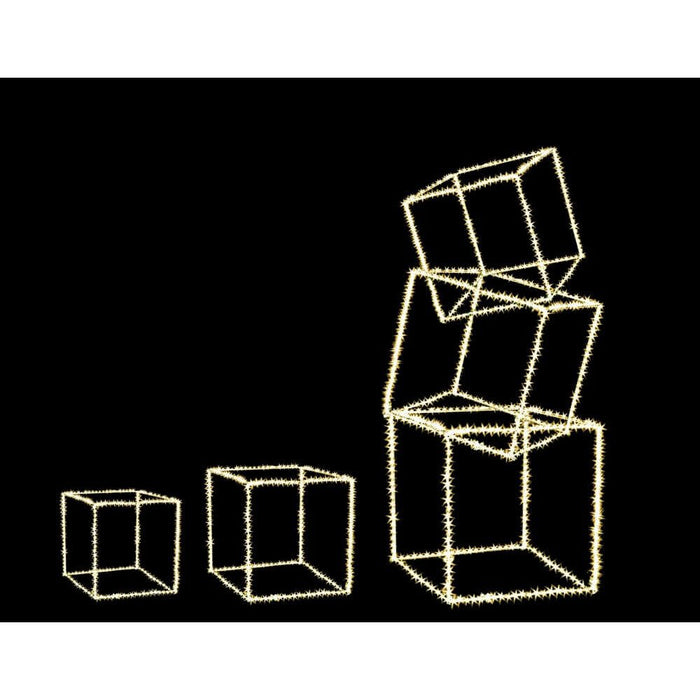 Set di 5 Cubi Luminosi con 1740 MicroLED Classic