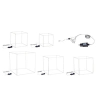 Set di 5 Cubi Luminosi con 1740 MicroLED Classic