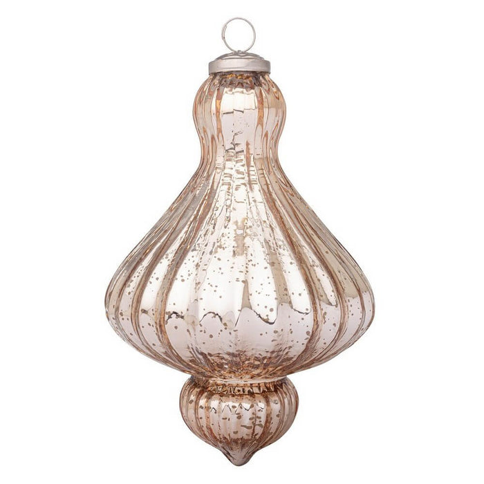 Pendaglio vetro Gloss trottola caramello lucido