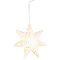 Pendaglio Opal a forma di Stella design 34 con LED (12 Pezzi)