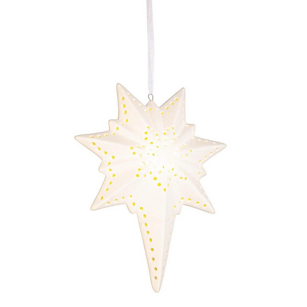 Pendaglio Opal a forma di Stella design 33 con LED (12 Pezzi)