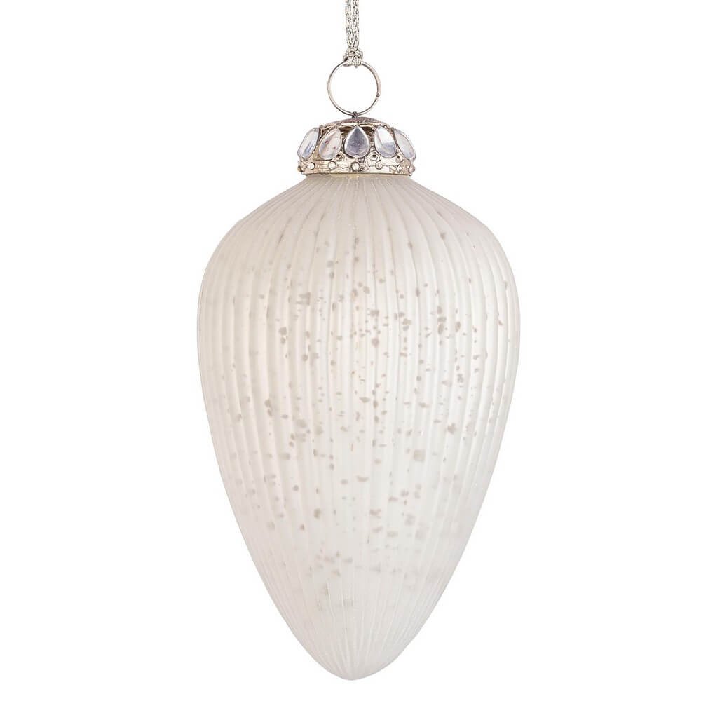 Pendaglio Genteel Bianco Opaco D100mm (8 Pezzi)