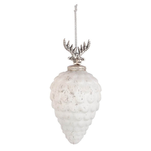 Pendaglio Decorum Pigna Bianco Opaco (8 Pezzi)