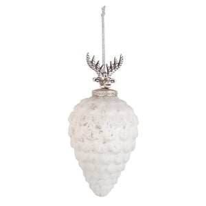 Pendaglio Decorum Pigna Bianco Opaco (8 Pezzi)