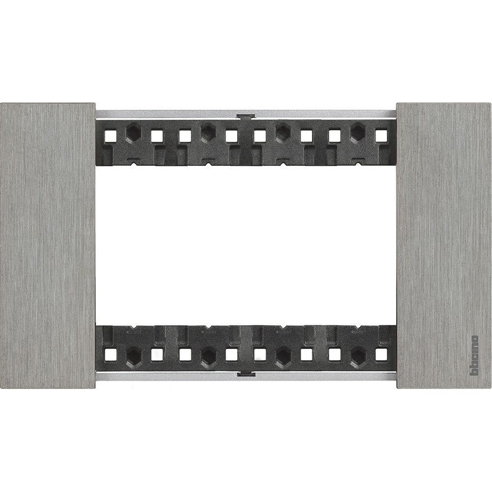Living Now - Placca 4P Acciaio - KA4804ZG