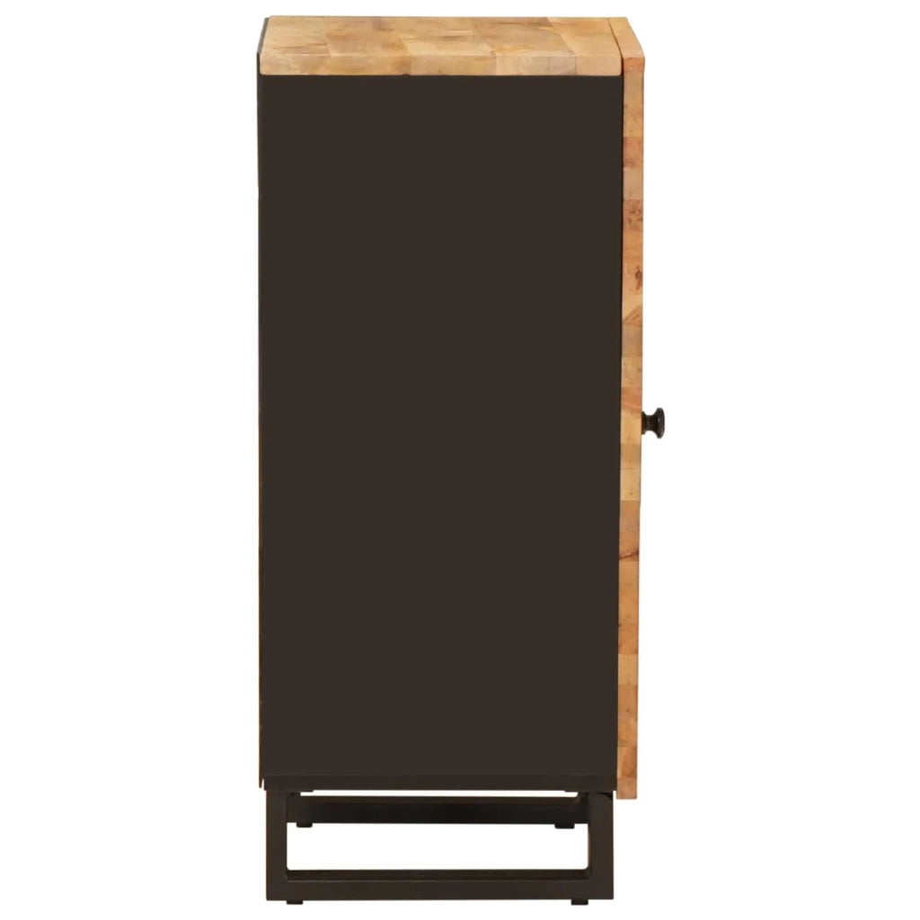 Mobile laterale Marrone 40 x 33 x 75 cm Legno di mango massello 4018320