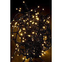 Luci Natale 300 LED Classic, Filo Verde 3mm, IP44 (12 Pezzi)