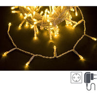 Luci Natale 300 LED Classic, Filo Trasparente 5mm, IP44 (12 Pezzi)