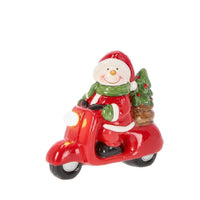 Decorazione Carlene Babbo Natale Rosso con Motivo LED (12 Pezzi)