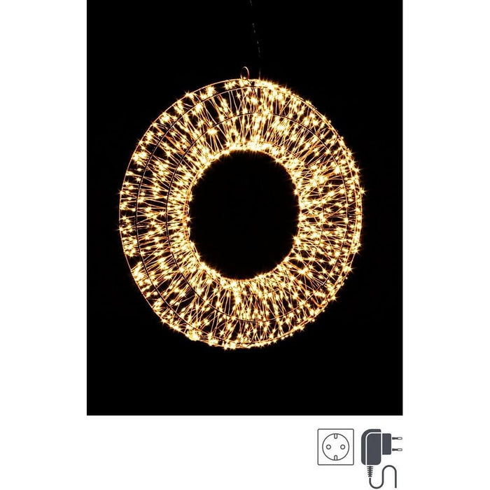 Corona Luminosa 1140 MicroLED Classiche in Rame Diametro 50cm