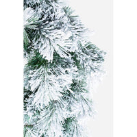 Corona Decorativa Cermis Innevato Diametro 60cm (6 Pezzi)