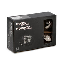 Confezione da 6 pendagli vetro Organic verde luminoso D60 assortiti