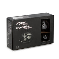 Confezione da 6 pendagli vetro Organic grigio D60 assortiti