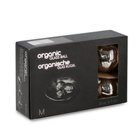 Confezione da 6 pendagli vetro Organic argento D60 assortiti