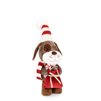 Cane Camillo Statuetta Sacco Altezza 39cm (4 Pezzi)