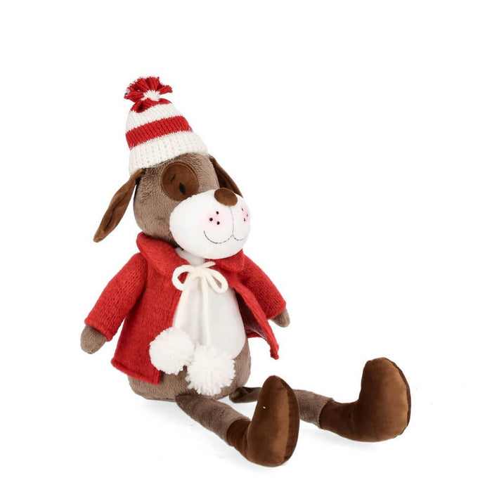 Cane Camillo Statua Giacca Altezza 64cm (4 Pezzi)