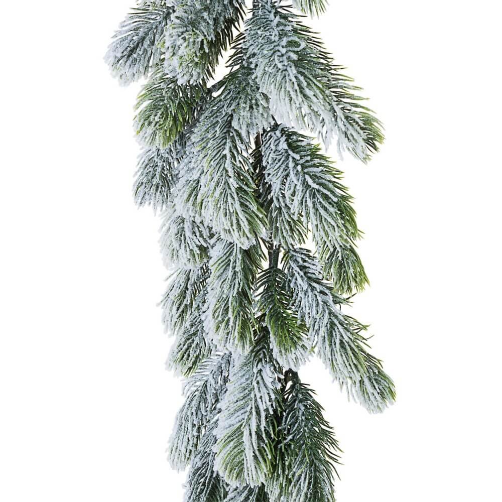Boa Decorativo Marmolada Innevato Altezza 190cm (3 Pezzi)