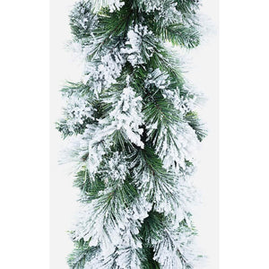 Boa Decorativo Cermis Innevato Altezza 270cm (4 Pezzi)