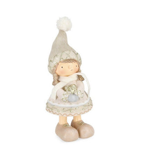 Bambina Charel in piedi con cuore H23