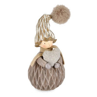 Bambina Aksel in piedi marrone con cuore H20